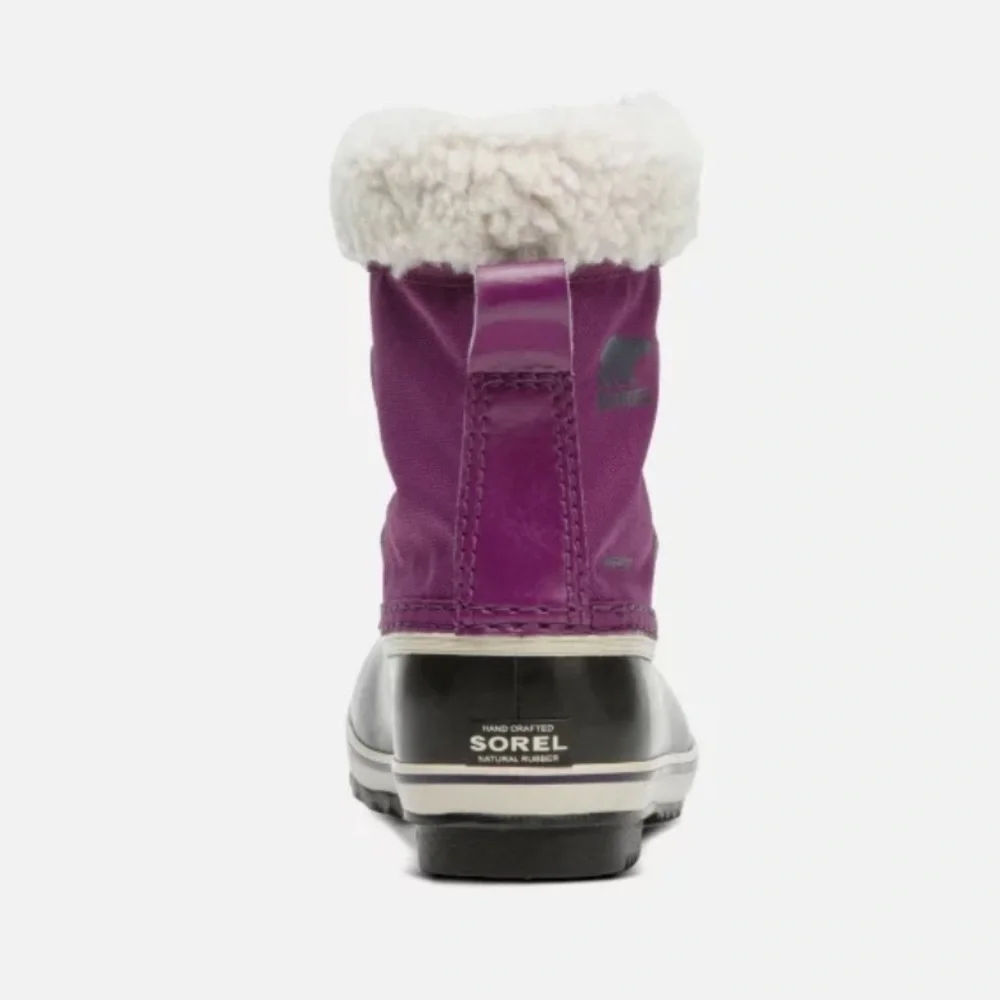 Kids' YOOT PAC™ Nylon Waterproof Snow Boots $ 80NEW Colour: Wild Iris, Dark Plum